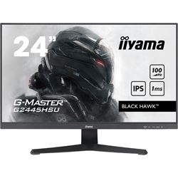 iiyama G-Master Black Hawk gaming monitor G2445HSU-B1 24" Black, IPS, 100Hz, 1ms, FreeSync, HDMI, Display Port, USB Hub thumbnail 0