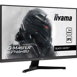 iiyama G-Master Black Hawk gaming monitor G2745HSU-B1 27" Black, IPS, 100Hz, 1ms, FreeSync, HDMI, Display Port, USB Hub thumbnail 2