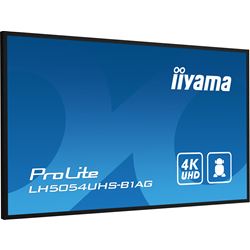 iiyama Prolite monitor LH5054UHS-B1AG 50" Digital Signage, VA panel, Slim Bezel, Anti-Glare, 4K UHD, 24/7, Landscape/Portrait, with Intel® SDM slot thumbnail 5