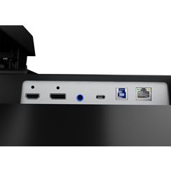 iiyama ProLite monitor XUB3293UHSN-B5 32" 3-side borderless design, IPS panel with KVM switch, USB-C dock, height adjustable thumbnail 6