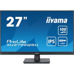 iiyama ProLite monitor XU2792QSU-B6 27" IPS, 2560x1440, 100hz, FreeSync, Ultra Slim Bezel, Black, HDMI, Display Port, USB Hub,  thumbnail 0