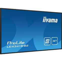iiyama ProLite monitor LE4341S-B2 43", IPS, 18/7 Hours Operation, LAN Control, Media playback, glossy finish thumbnail 2