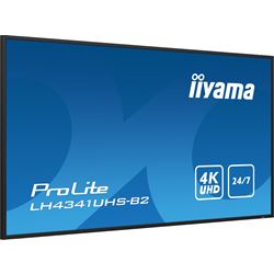 iiyama ProLite monitor LH4341UHS-B2 43", Digital Signage, IPS, HDMI, 4K, 24/7, Landscape/Portrait, Media Player, 500cd/m² brightness thumbnail 5