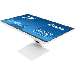 iiyama ProLite monitor T2752MSC-W1 27", White, Projective Capacitive 10pt touch, IPS, Scratch resistant, HDMI, DisplayPort, Edge to edge glass thumbnail 13