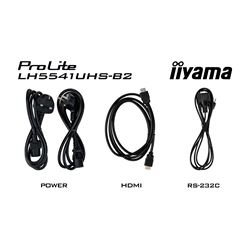 iiyama ProLite monitor LH5541UHS-B2 55", IPS, 4K UHD, 24/7 Hours Operation, Landscape/Portrait, Built in media player thumbnail 16