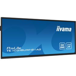 iiyama ProLite monitor TE10518UWI-B1AG 105", 5k UHD, Infrared 40pt touch, Anti-glare coating, VA, HDMI, USB-C, 21:9 panoramic view, 8-array mic, Android 13 OS thumbnail 2