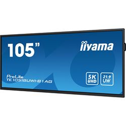 iiyama ProLite monitor TE10518UWI-B1AG 105", 5k UHD, Infrared 40pt touch, Anti-glare coating, VA, HDMI, USB-C, 21:9 panoramic view, 8-array mic, Android 13 OS thumbnail 3