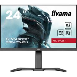 iiyama G-Master Red Eagle gaming monitor GB2470HSU-B6 23.8" Height Adjustable, Full HD, 180Hz, 0.2ms, FreeSync, HDMI, Display Port, USB Hub