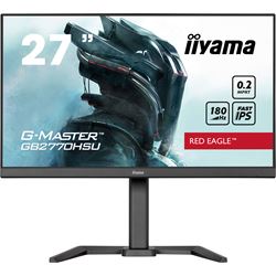 iiyama G-Master Red Eagle gaming monitor GB2770HSU-B6 27" Black, Ultra Slim Bezel, Fast IPS, 180Hz, 0.2ms, FreeSync, HDMI, Display Port, USB Hub