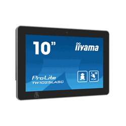 iiyama ProLite TW1025LASC-B1PNR, 10.1” PCAP 10pt touch screen with Android and Power over Ethernet Technology, Webcam/Mic, NFC/RFID reader and RGB LED bar thumbnail 6