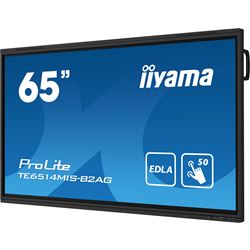 iiyama ProLite monitor TE6514MIS-B2AG 65", Google EDLA Certified, 4k UHD, Infrared 50pt touch, Anti-glare coating, VA, HDMI, features Note, Browser & Cloud Drive, iiWare 12E thumbnail 3