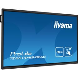 iiyama ProLite monitor TE8614MIS-B2AG 86" Google EDLA Certified, 4k UHD, Infrared 50pt touch, Anti-glare coating, VA, HDMI, features Note, Browser & Cloud Drive, iiWare 12E thumbnail 2