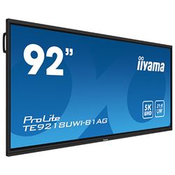 iiyama ProLite monitor TE9218UWI-B1AG 92", 5k UHD, Infrared 40pt touch, Anti-glare coating, VA, HDMI, USB-C, 21:9 panoramic view, 8-array mic, Android 13 OS thumbnail 15