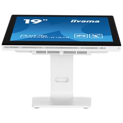 iiyama ProLite monitor T1932MSC-W1SAG, 19", White, Edge to edge, Scratch resistive, Projective Capacitive 10pt touch, HDMI, DisplayPort, Water and dust protection, IP54 thumbnail 10
