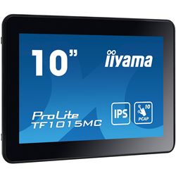 iiyama ProLite monitor TF1015MC-B3 10.1", IPS, Open Frame, Projective Capacitive, 10pt touch screen, VGA/HDMI/DisplayPort, foam seal finish thumbnail 1