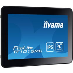 iiyama ProLite monitor TF1015MC-B3 10.1", IPS, Open Frame, Projective Capacitive, 10pt touch screen, VGA/HDMI/DisplayPort, foam seal finish thumbnail 2