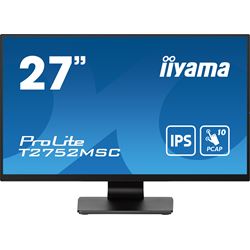 iiyama ProLite monitor T2752MSC-B1 27", Projective Capacitive 10pt touch, IPS, Scratch resistant, HDMI, DisplayPort, Edge to edge glass thumbnail 0