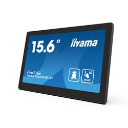 iiyama ProLite TW1623AS-B1P, 15.6” Full HD PCAP 10pt touch screen with Android and POE Technology thumbnail 2