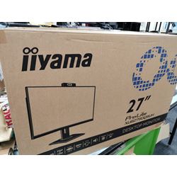Box Opened: iiyama ProLite monitor XUB2790QSUH-B1 27" IPS, built-in Windows Hello camera and microphone, QHD resolution, Height Adjustable, 3-side borderless design thumbnail 1