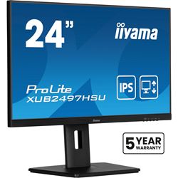 iiyama ProLite monitor XUB2497HSU-B2 24" IPS, Full HD, Ultra Slim Bezel, HDMI, Display Port, 100 hz, Height Adjustable.  thumbnail 2
