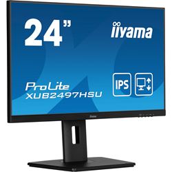 iiyama ProLite monitor XUB2497HSU-B2 24" IPS, Full HD, Ultra Slim Bezel, HDMI, Display Port, 100 hz, Height Adjustable.  thumbnail 4