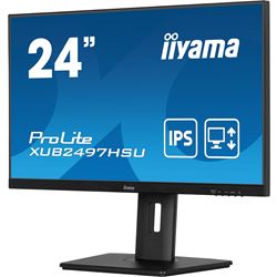 iiyama ProLite monitor XUB2497HSU-B2 24" IPS, Full HD, Ultra Slim Bezel, HDMI, Display Port, 100 hz, Height Adjustable.  thumbnail 5