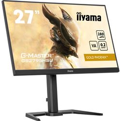 iiyama G-Master Gold Phoenix gaming monitor GB2795HSU-B1 27" Black, Ultra Slim Bezel, VA, 280Hz, 0.2ms, FreeSync, HDMI, Display Port, USB Hub thumbnail 3
