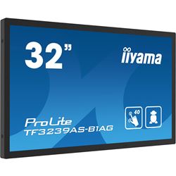 iiyama Prolite monitor TF3239AS-B1AG 32" Black, IPS, Anti Glare, Android OS, Projective Capacitive 40pt Touch, 24/7,  iiSignage² CMS, Landscape/Portrait/Face-up, Open Frame.  thumbnail 2