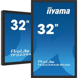 iiyama Prolite monitor TF3239AS-B1AG 32" Black, IPS, Anti Glare, Android OS, Projective Capacitive 40pt Touch, 24/7,  iiSignage² CMS, Landscape/Portrait/Face-up, Open Frame.  thumbnail 4