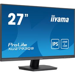 iiyama ProLite XU2793QS-B7 monitor, 3-side borderless, IPS, 100 hz, WQHD res, HDMI, DisplayPort, Flicker free and Blue light reducer  thumbnail 1