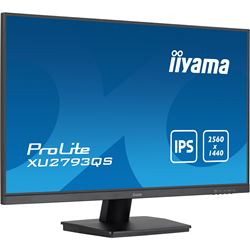 iiyama ProLite XU2793QS-B7 monitor, 3-side borderless, IPS, 100 hz, WQHD res, HDMI, DisplayPort, Flicker free and Blue light reducer  thumbnail 2