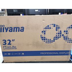 Minor box damage iiyama ProLite LH3254HS-B1AG 32", IPS, Full HD, 24/7 Hours Operation, HDMI, 10w Speakers, Landscape/Portrait, Android OS and FailOver