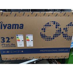 Minor box damage iiyama ProLite LH3254HS-B1AG 32", IPS, Full HD, 24/7 Hours Operation, HDMI, 10w Speakers, Landscape/Portrait, Android OS and FailOver thumbnail 1