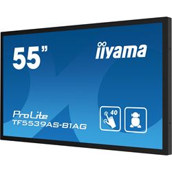 iiyama Prolite monitor TF5539AS-B1AG 55" Black, IPS, Anti Glare, Full HD, Bonded Projective Capacitive 40pt Touch, 24/7, Landscape/Portrait/Face-up, Android 11 OS, iiSignage² thumbnail 6