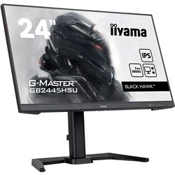 iiyama G-Master Black Hawk gaming monitor GB2445HSU-B2 24" Height Adjustable, Black, IPS, 100Hz, 1ms, FreeSync, HDMI, Display Port, USB Hub thumbnail 2