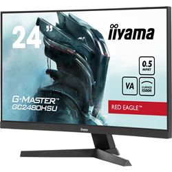 iiyama G-Master Red Eagle curved gaming monitor GC2480HSU-B1 23.6", Full HD, 180Hz, 0.5ms, FreeSync, HDMI, Display Port, USB Hub thumbnail 3
