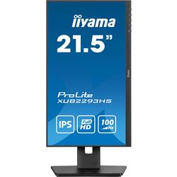 *NON PRISTINE BOX* iiyama ProLite monitor XUB2293HS-B6 22" IPS panel, 3-side borderless design, height adjustable stand, HDMI, DP, 100 Hz thumbnail 4