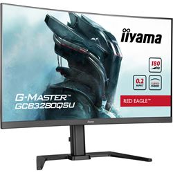 iiyama G-Master Red Eagle curved gaming monitor GCB3280QSU-B2 32" Black, 2560 x 1440, 0.2ms, 180hz, FreeSync, HDMI, Display Port, Height Adjustable thumbnail 3