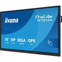 iiyama ProLite TE7513A-B1AG 75’’ Google EDLA Certified 4K Touchscreen, iiWare 21E with Android 14-EDLA, WiFi-6 with Bluetooth 5, with wall mount. thumbnail 6