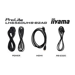 iiyama ProLite LH6560UHS-B2AG 65", VA, 4K, 24/7 Hours Operation, HDMI x 3, Landscape/Portrait, Android OS and FailOver thumbnail 17