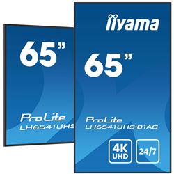 iiyama ProLite monitor LH6541UHS-B1AG 65", VA, 4K UHD, 24/7 Hours Operation, Portrait/Landscape, 10w Speakers, Built in media player, Anti-Glare thumbnail 4