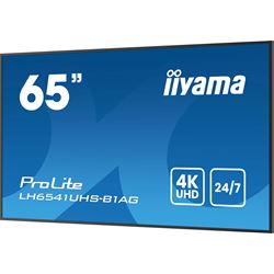 iiyama ProLite monitor LH6541UHS-B1AG 65", VA, 4K UHD, 24/7 Hours Operation, Portrait/Landscape, 10w Speakers, Built in media player, Anti-Glare thumbnail 6