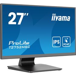 iiyama ProLite monitor T2752MSC-B1AG 27", Projective Capacitive 10pt touch, IPS, Scratch resistant, HDMI, DisplayPort, Edge to edge glass, Anti-Glare thumbnail 3