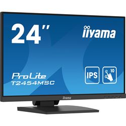 iiyama ProLite monitor T2454MSC-B2AG 24", Projective Capacitive 10pt touch, Anti-glare coating, IPS, Ultra thin bezel, HDMI thumbnail 3
