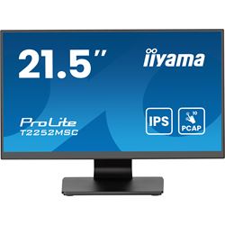 iiyama ProLite monitor T2252MSC-B2AG  22" Black, IPS, Full HD, Anti-Glare, Projective Capacitive 10pt touch, HDMI, Display Port thumbnail 0