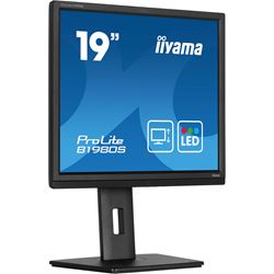iiyama ProLite monitor B1980S-B1 19" 5:4 Black, Height Adjustable, Black, HDMI, DisplayPort, TN panel, speakers thumbnail 4