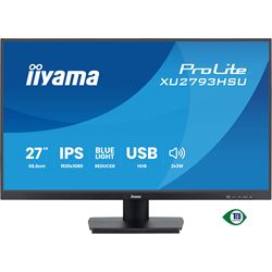 iiyama ProLite monitor XU2793HSU-B7, 27" 3-side borderless design, IPS, HDMI, DisplayPort, FreeSync, Flicker free, 100hz refresh rate thumbnail 0