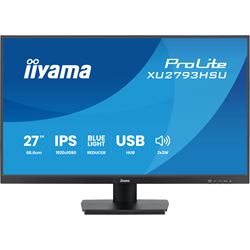 iiyama ProLite monitor XU2793HSU-B7, 27" 3-side borderless design, IPS, HDMI, DisplayPort, FreeSync, Flicker free, 100hz refresh rate thumbnail 1