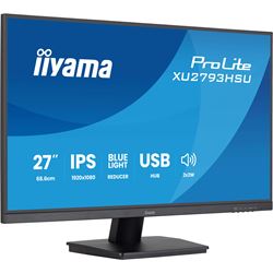 iiyama ProLite monitor XU2793HSU-B7, 27" 3-side borderless design, IPS, HDMI, DisplayPort, FreeSync, Flicker free, 100hz refresh rate thumbnail 2