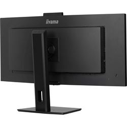 iiyama ProLite curved monitor XCB3497WQSNPH-B1 34" VA curved ultra-wide screen with KVM Switch, LAN and USB-C Dock, built-in Windows Hello camera and mic HDMI and Height Adjustment thumbnail 9